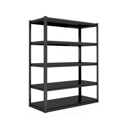 Modular Vertical 5 Layer Goods Storage Rack Adjustable Metal Shelf For Home