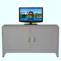 living room furniture new model 2 door tv cabinet with showcase