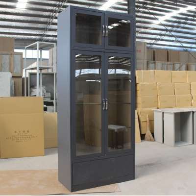 Metal cabinet factory ral catalog ral k7 color card dark gray wooden wine cabinet stainless steel wine cabinet