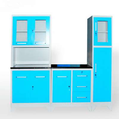 Color Durable Module Swing Door Combination Island Kitchen Cupboard Cabinet