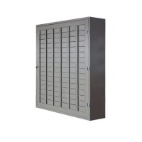 Steel Waterproof Post Box Wall Mount Mailbox Cabinet Letter Box